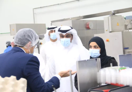 النائب الرفاعي يزور الشركة العامة للدوان