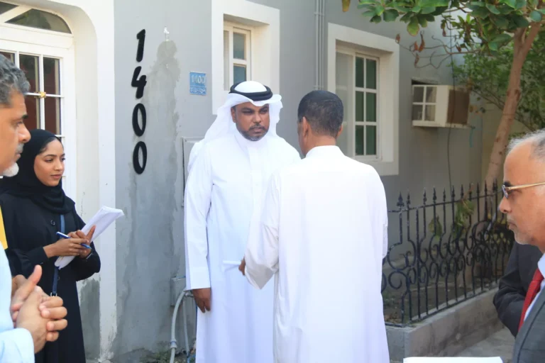 النائب محمد الرفاعي يتفقد المناطق المتأثرة بالأمطار